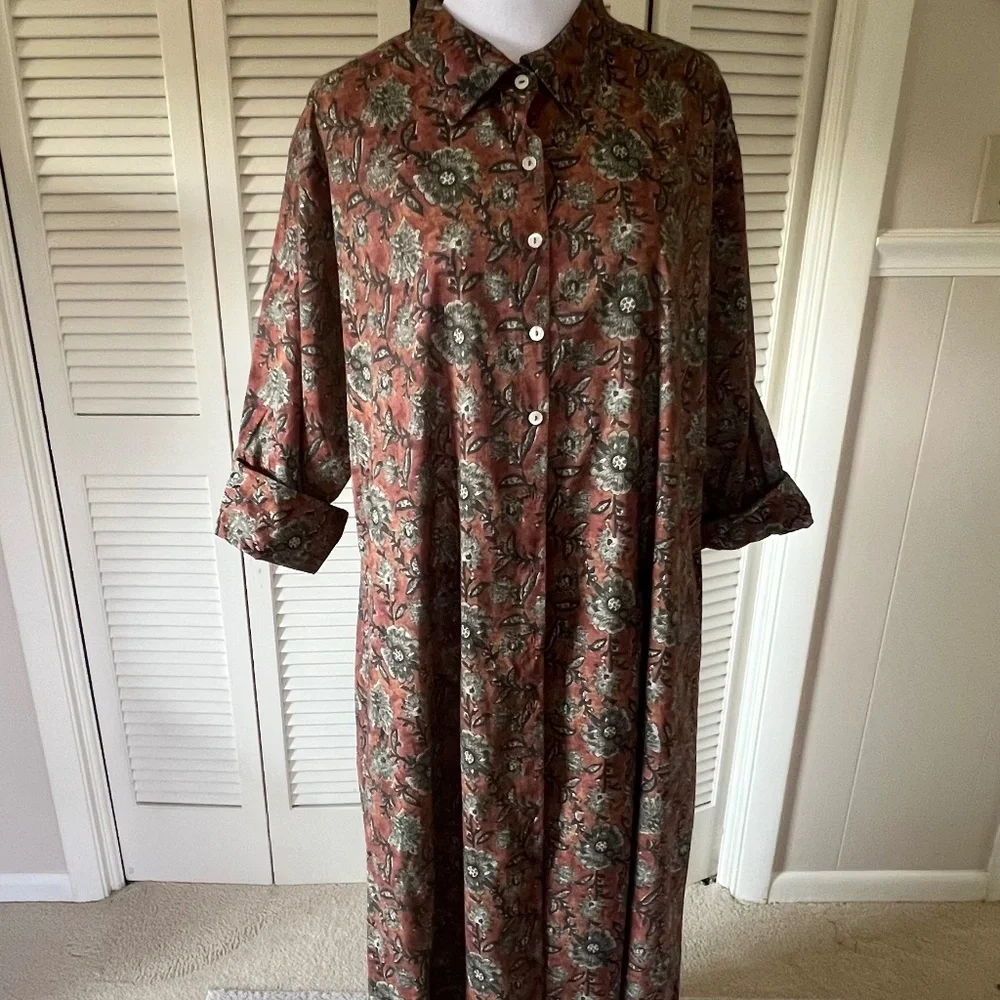 Natural Life Tunic Dress Long Sleeves - Great for fall and Winter - Picture 2 of 8